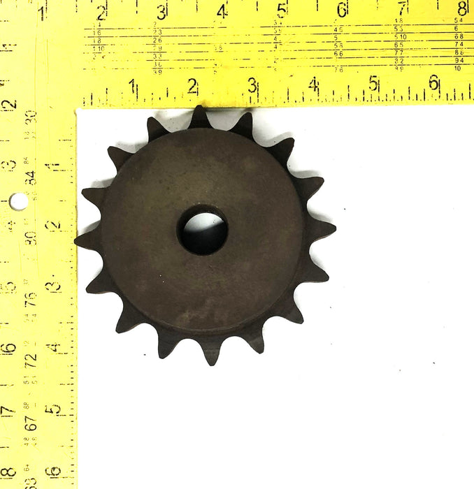 Martin 0.76 Inch Bore 16 Tooth Roller Chain Sprocket 60B16 NOS