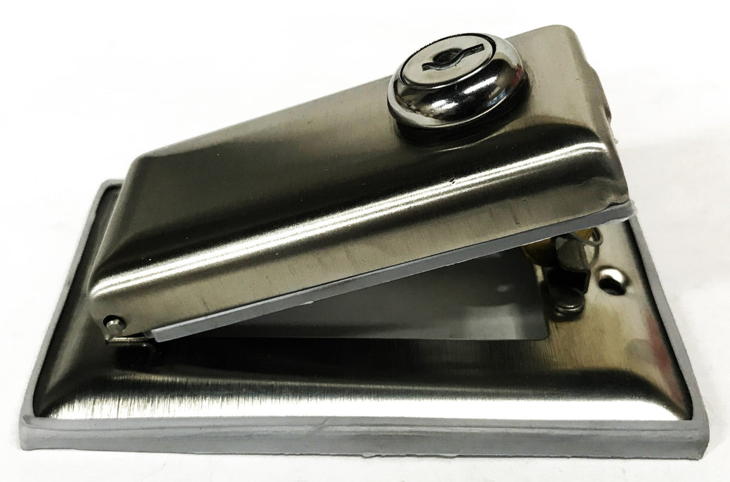 Pass & Seymour 1-Gang Stainless Steel Locking Wall Plate Cover WP26L NOS