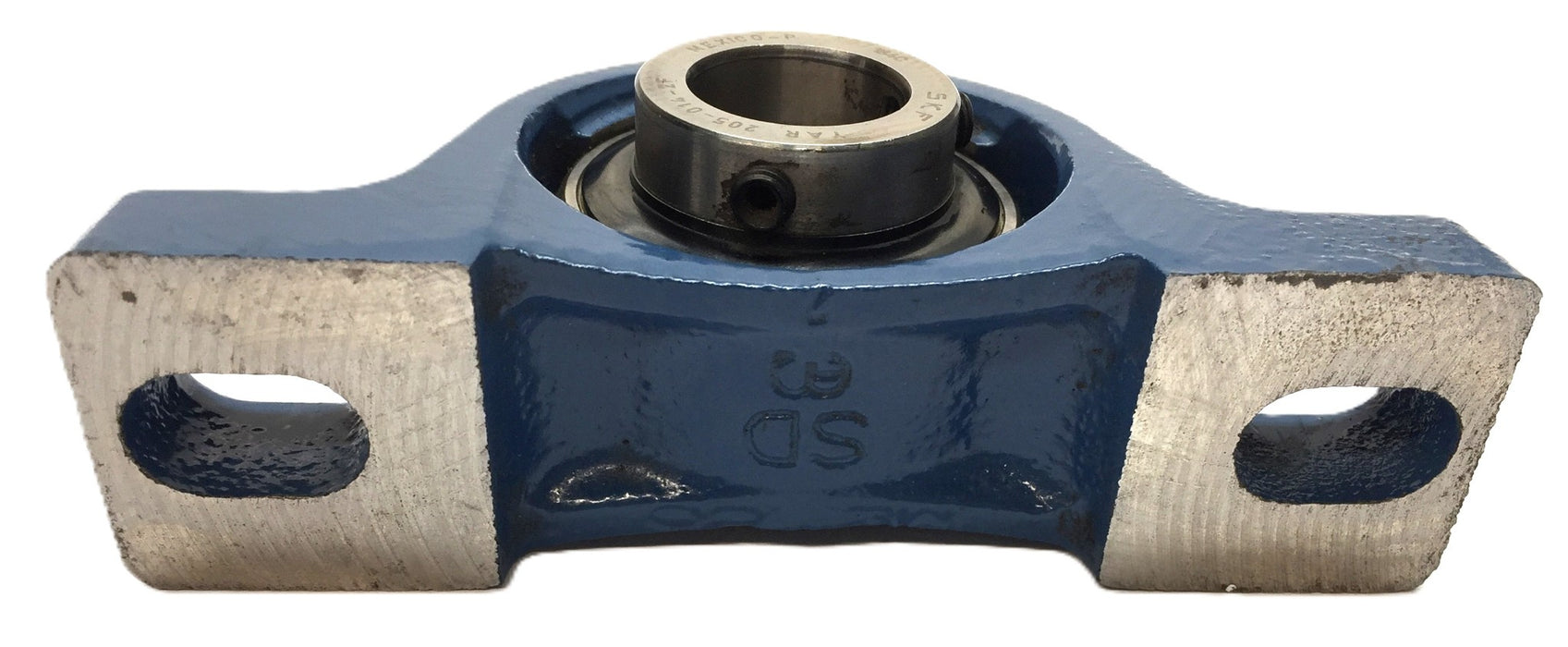 SKF Mounted Pillow Block Bearing with Zerk Fitting YAR205-014-2F USED