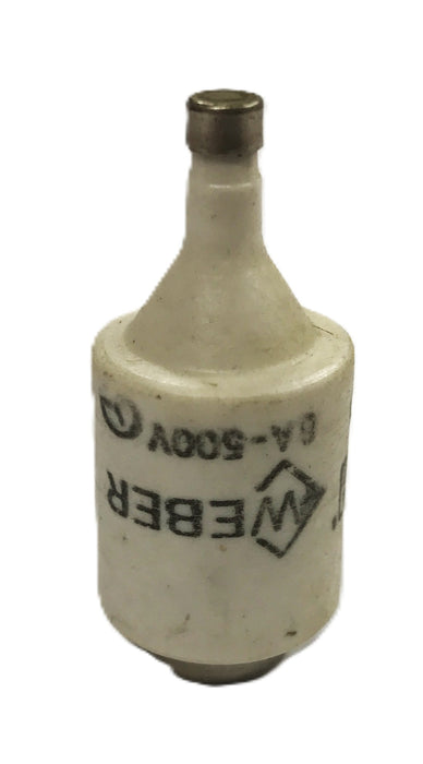 Weber Keme Keur Bottle Fuse 6A 500V [Lot of 10] NOS