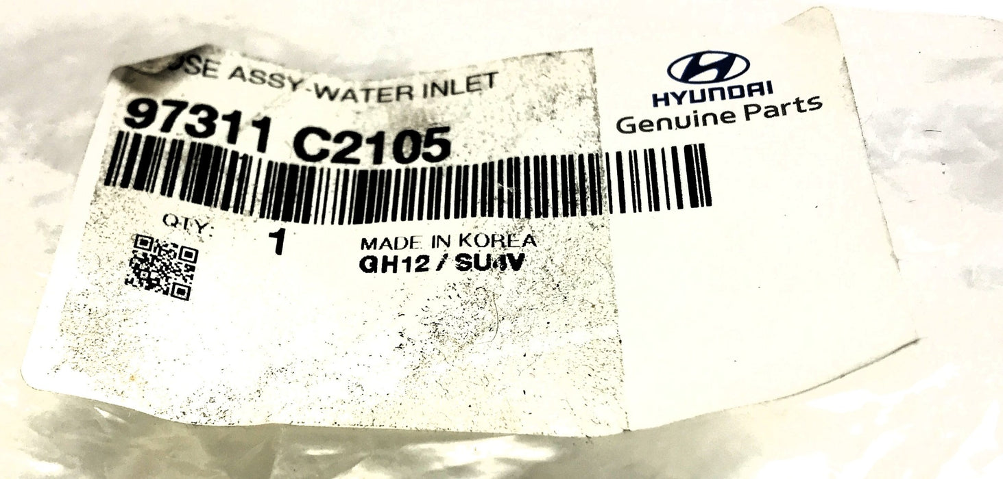 Hyundai HVAC Heater Hose 97311 C2105 NOS