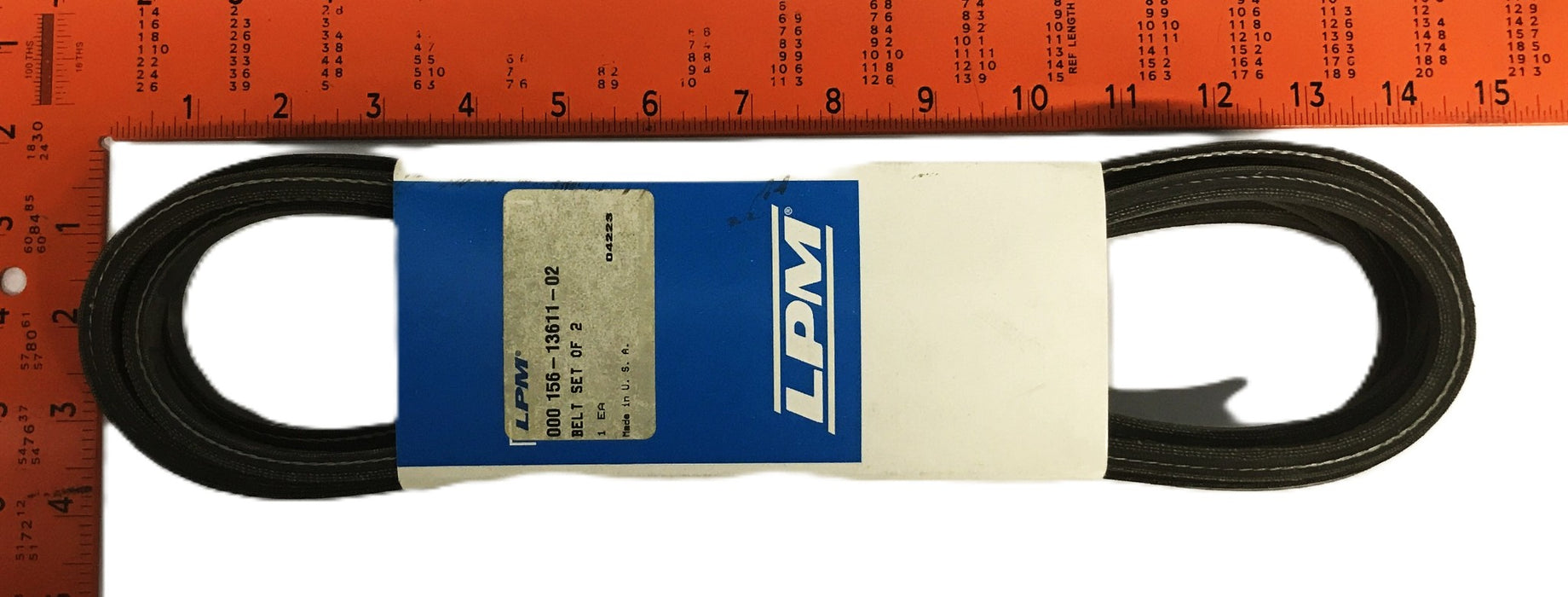 LPM Fan Belt LP156-13611-02 [Lot of 2] NOS