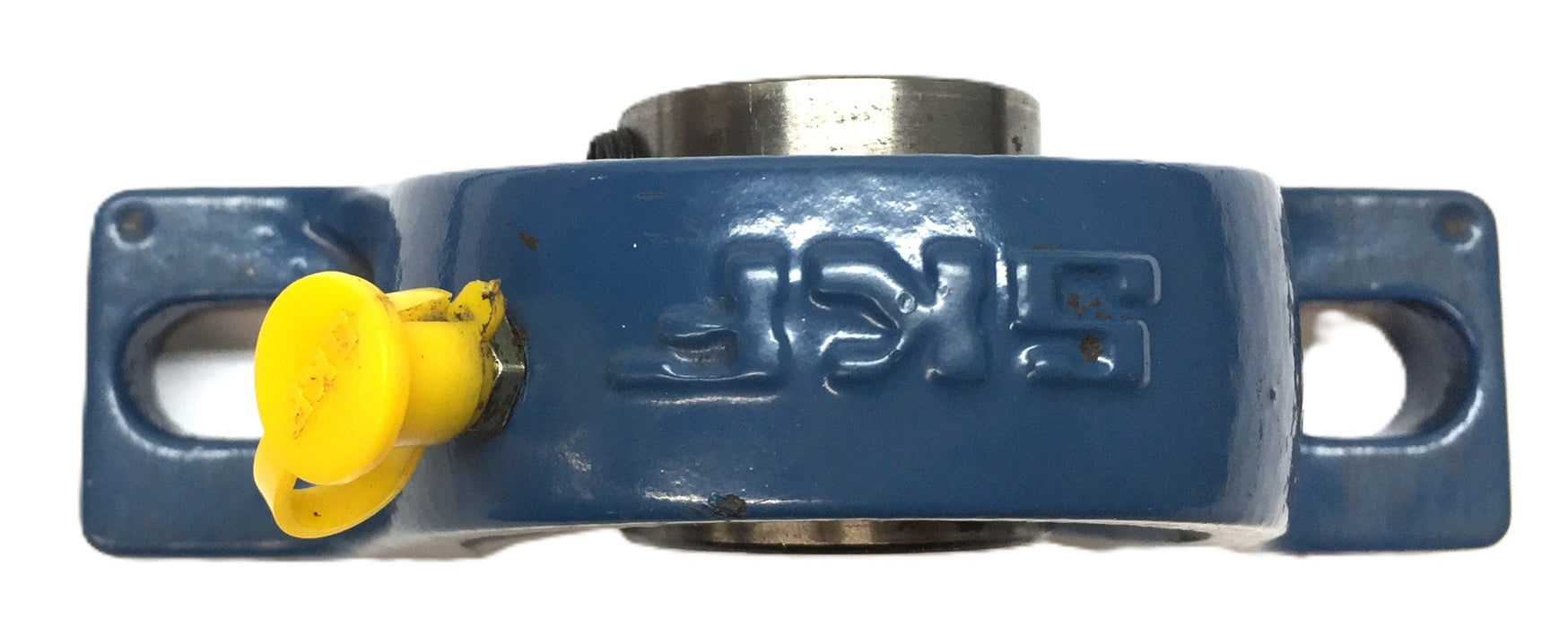 SKF Mounted Pillow Block Bearing with Zerk Fitting YAR205-014-2F USED