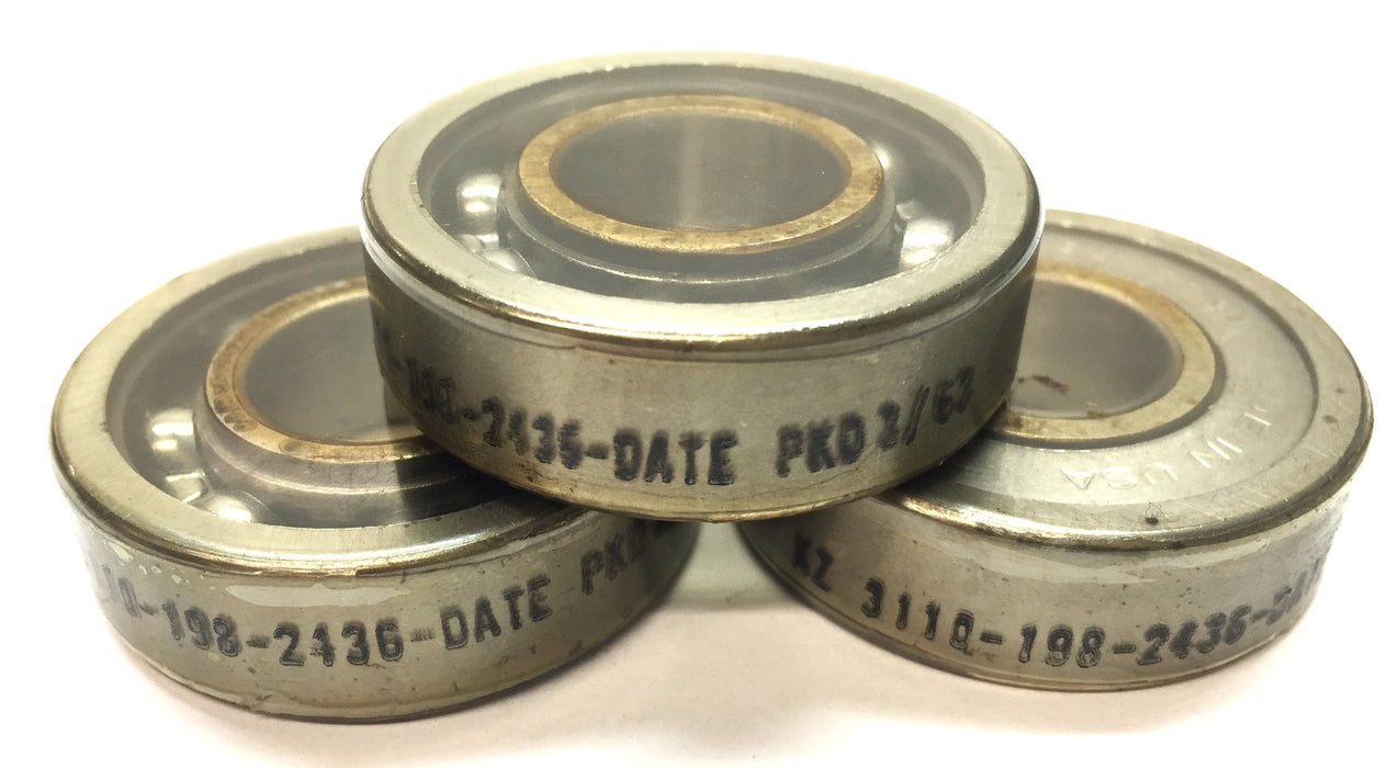 NICE Single-Row Roller Bearing (No Box) 1635-SS [Lot of 3] NOS