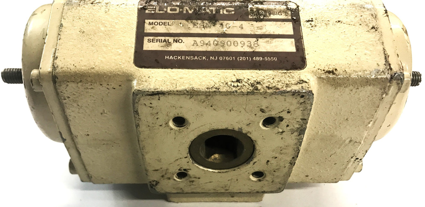 EL-O-MATIC Pneumatic Valve Actuator with Dual Display Monitor ESN 40-4 USED