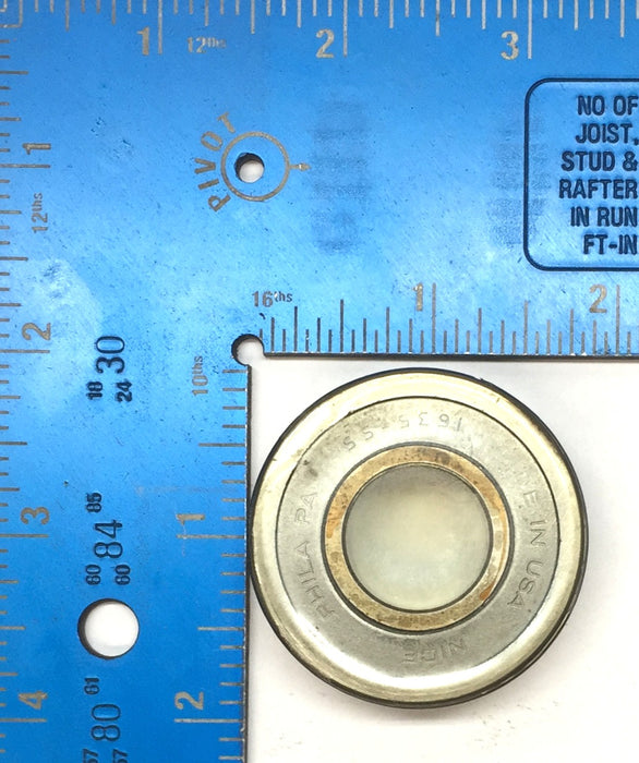 NICE Single-Row Roller Bearing (No Box) 1635-SS [Lot of 3] NOS