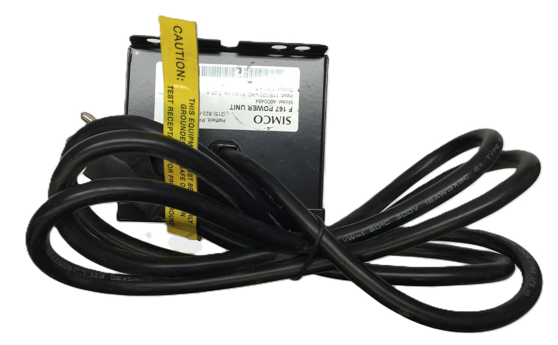 Simco F167 Power Supply for Static Devices 115/120 VAC,50/60Hz 0.25A 4000464 NOS