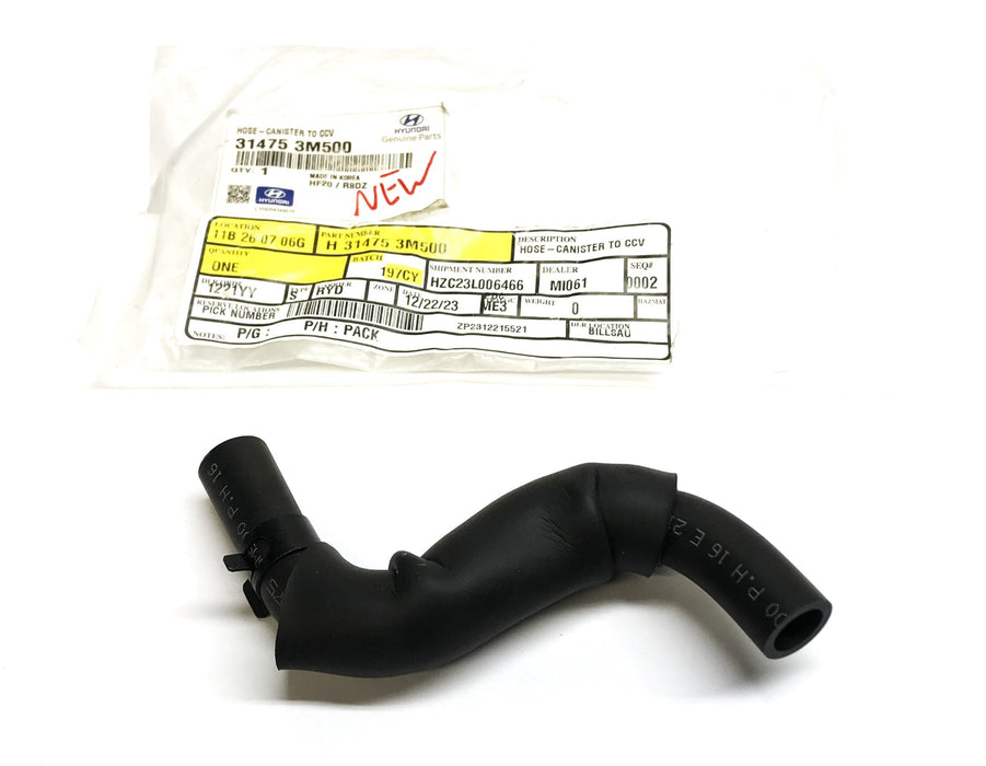 Hyundai Canister Hose 31475 3M500 NOS