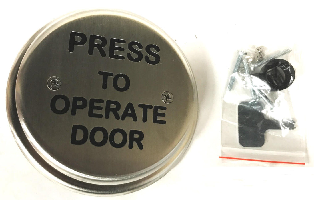 MS Sedco 5 inch Stainless Steel Door Activation Switch 59R6-P NOS