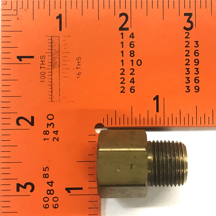 Parker Brass Pipe Adapter [Lot Of 3] NOS