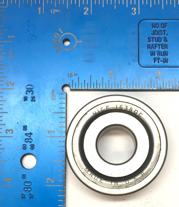 NICE Shielded Roller Bearing 1638DC NOS