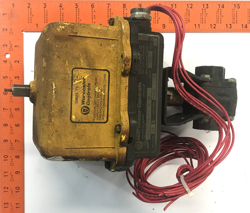 Worcester Controls Electric Actuator Series 75 USED