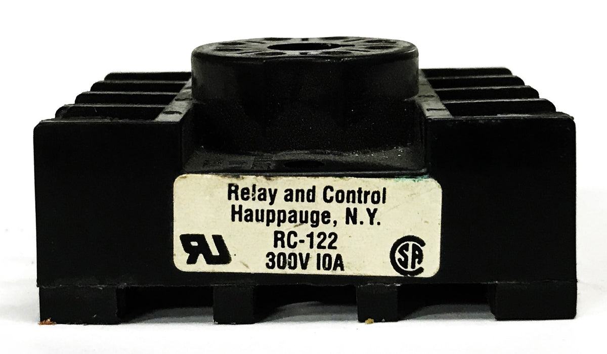 Relay and Control Relay Socket RC-122 [Lot of 2] NOS