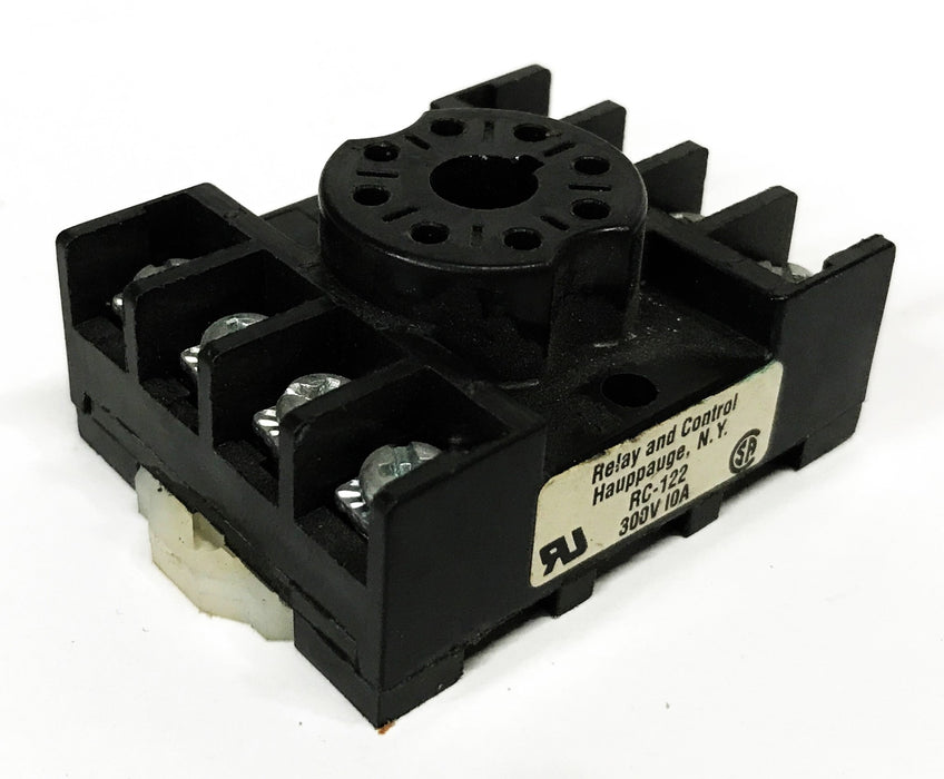 Relay and Control Relay Socket RC-122 [Lot of 2] NOS