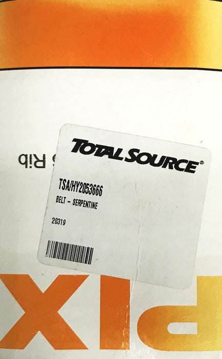 Total Source Hyster Serpentine Belt HY2053666 [Lot of 2] NOS