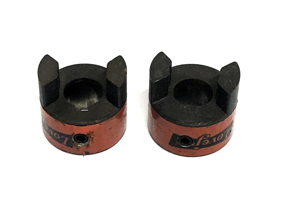 Lovejoy Jaw Coupling With Keyway L-070 .625 [Lot of 2] NOS