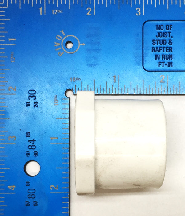 Charlotte 1-1/4" x 1" PVC SCH40 Bushing 438-168 (D-2466) [Lot of 9] NOS