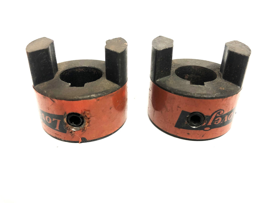 Lovejoy Jaw Coupling With Keyway L-070 .625 [Lot of 2] NOS