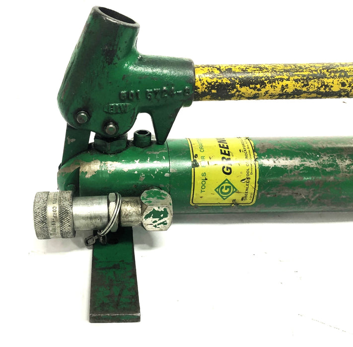 Greenlee 1/2 Thru 2 Inch One Shot Hydraulic Bender 880 USED
