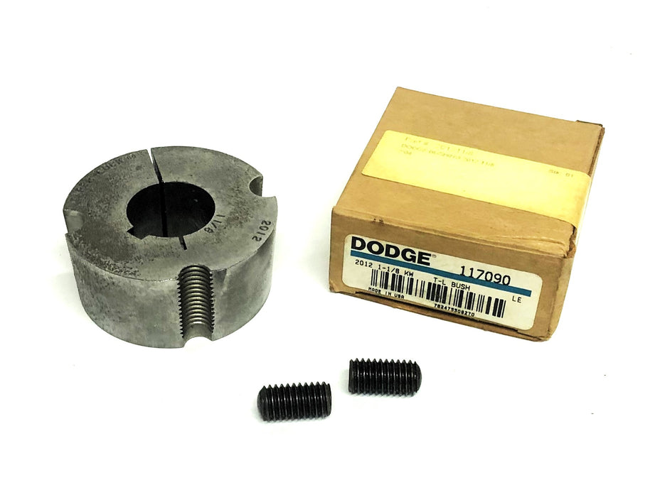 Dodge Taper-Lock Split Bushing 2012X1-1/8 KW (117090) NOS