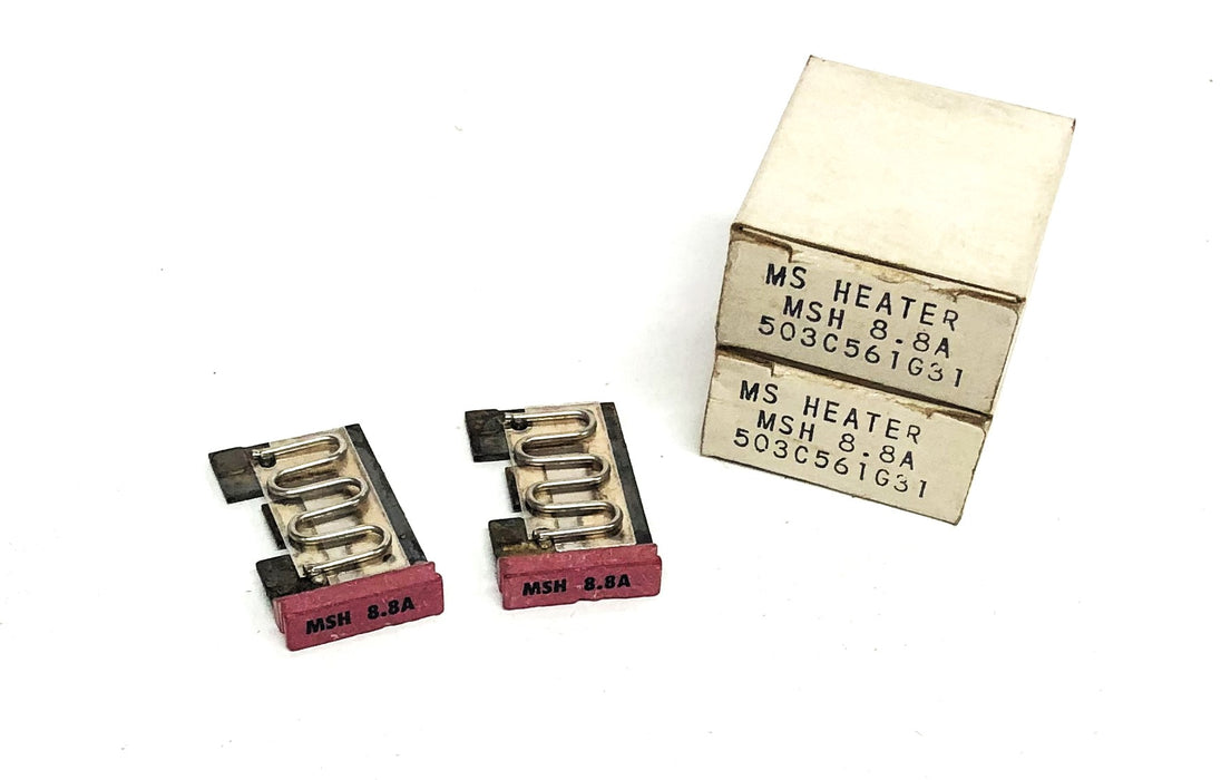 Unbranded MSH 8.8A Overload Heater 503C561G31 [Lot of 2] NOS