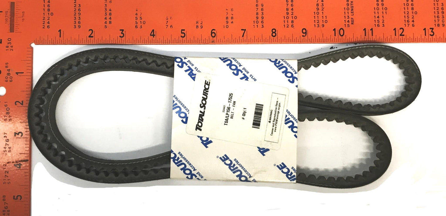 Total Source Fan Belt LP156-17525 [Lot of 2] NOS