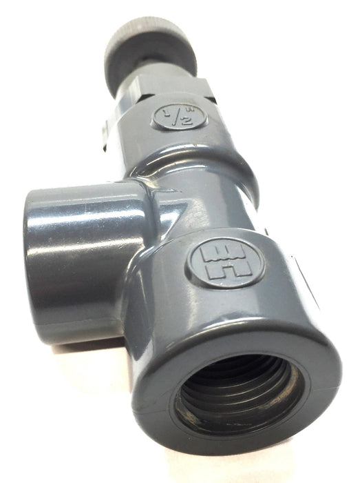 Hayward 1/2" Flow Control SCH80 Valve NOS