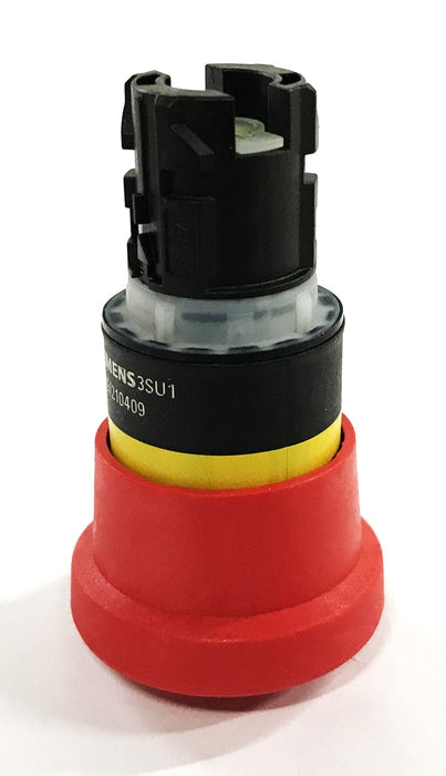 Siemens Emergency Stop Push Button  3SU1100-1HA20-1FG0 NOS