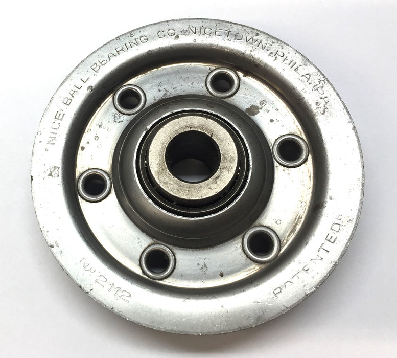 NICE 3-1/2" Bearing Pulley Assembly No.2112 NOS