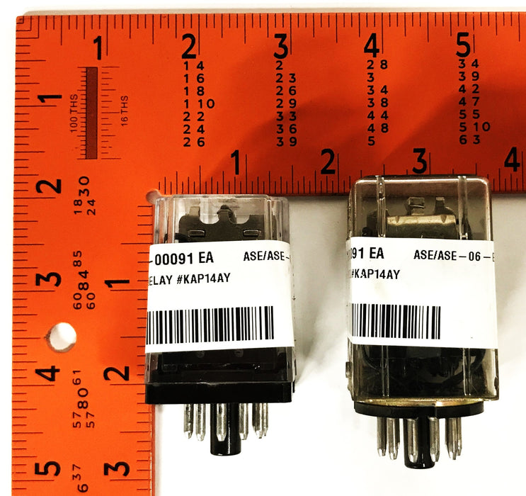 Potter and Brumfield General Purpose Relay KRPA-14AY-120 [Lot of 2] NOS
