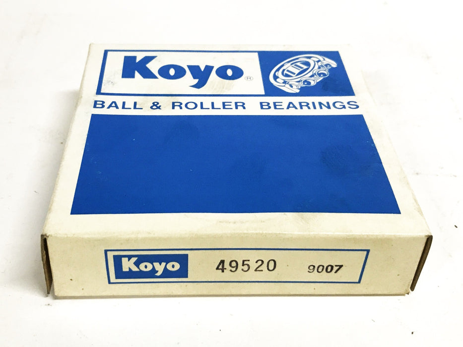 Koyo Tapered Roller Bearing Cup 49520 [Lot of 3] NOS