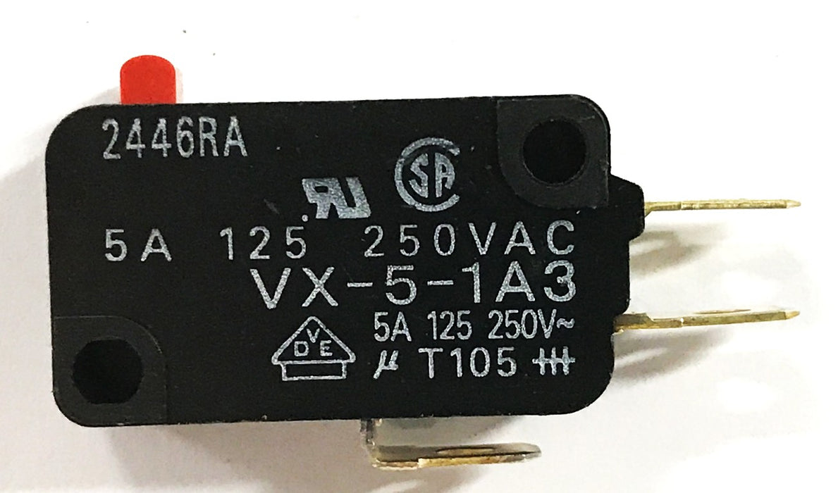 Omron Mini Limit Switch VX-5-1A3 [Lot of 5] NOS