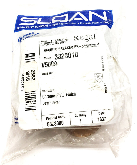 Sloan V500A Vacuum Breaker Assembly 3323010 NOS