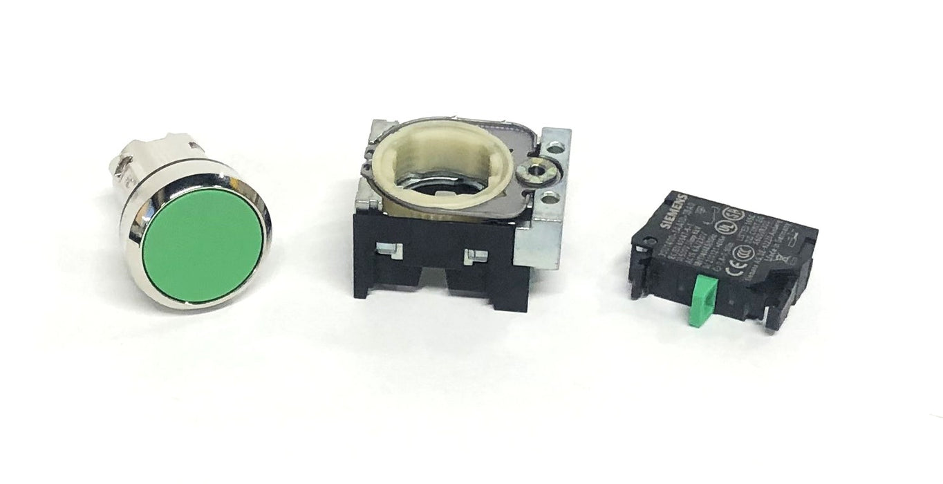 Nilfisk Green Pushbutton Assembly 4089101022 NOS