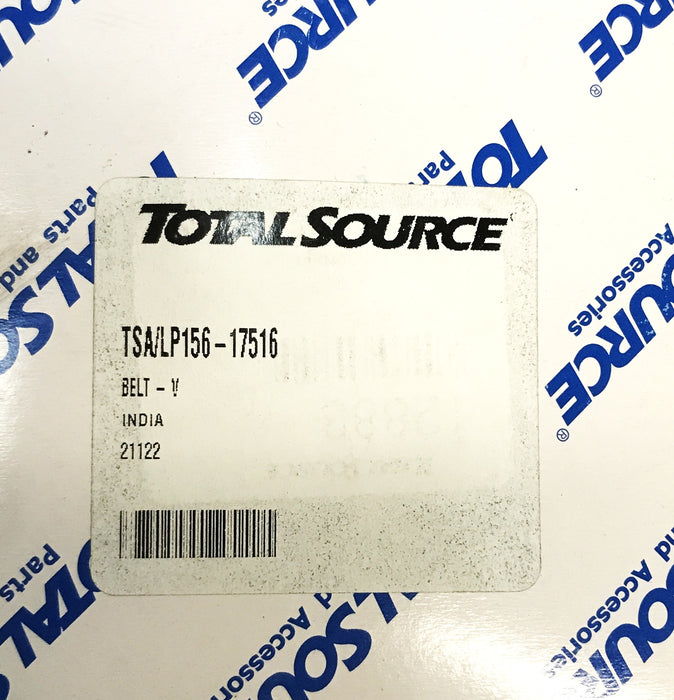 Total Source V-Belt LP156-17516 [Lot of 2] NOS