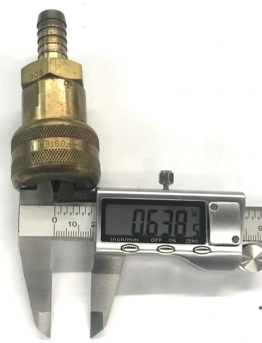 Foster Brass 1-Way Automatic Hose Stem Socket Sleeve FM5805 NOS