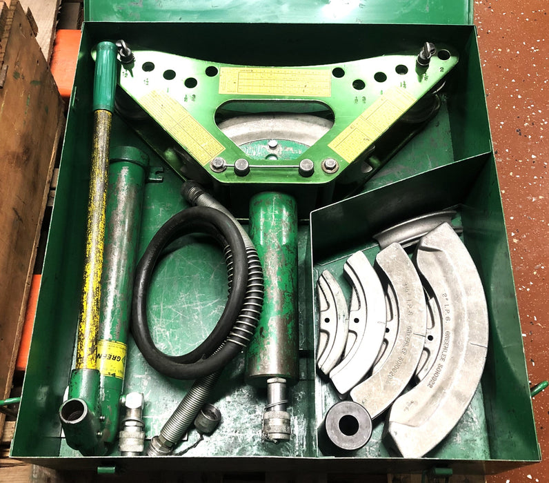 Greenlee 1/2 Thru 2 Inch One Shot Hydraulic Bender 880 USED
