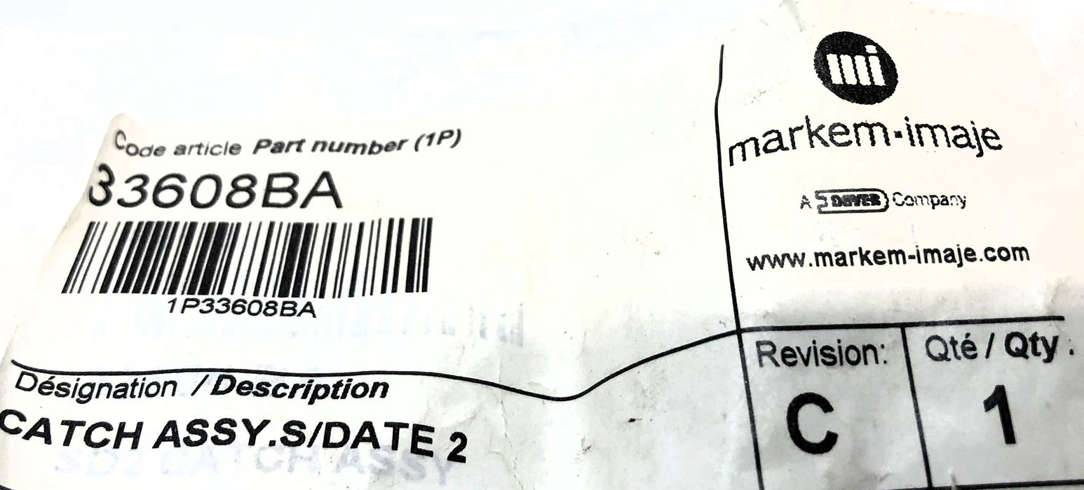 Markem-Imaje Catch Assembly 33608BA NOS