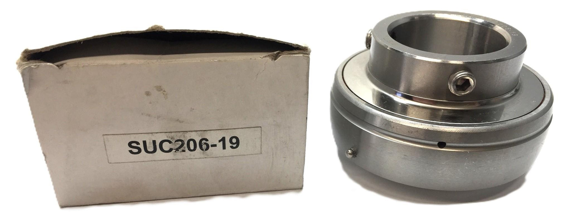 SST Stainless-Steel Insert Bearing SUC206-19 NOS