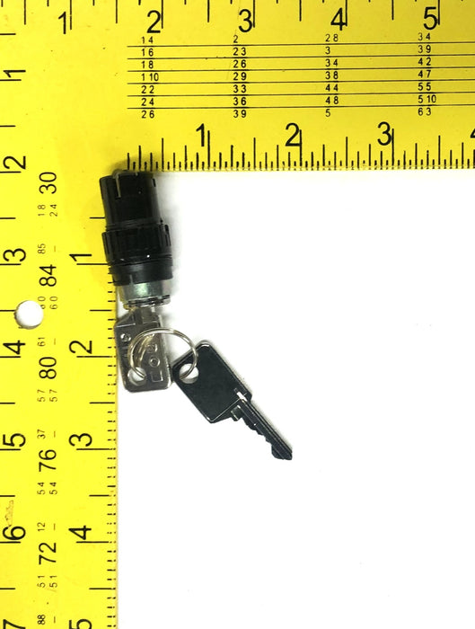 Newark Key Operated Switch Actuator 61-2201.0/D NOS