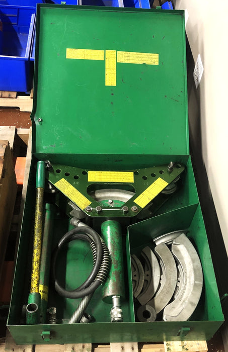 Greenlee 1/2 Thru 2 Inch One Shot Hydraulic Bender 880 USED