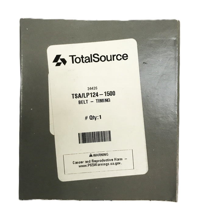 Total Source Forklift Timing Belt LP124-1500 NOS