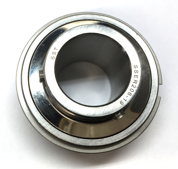 SST Stainless-Steel Insert Bearing SSER206-19 NOS