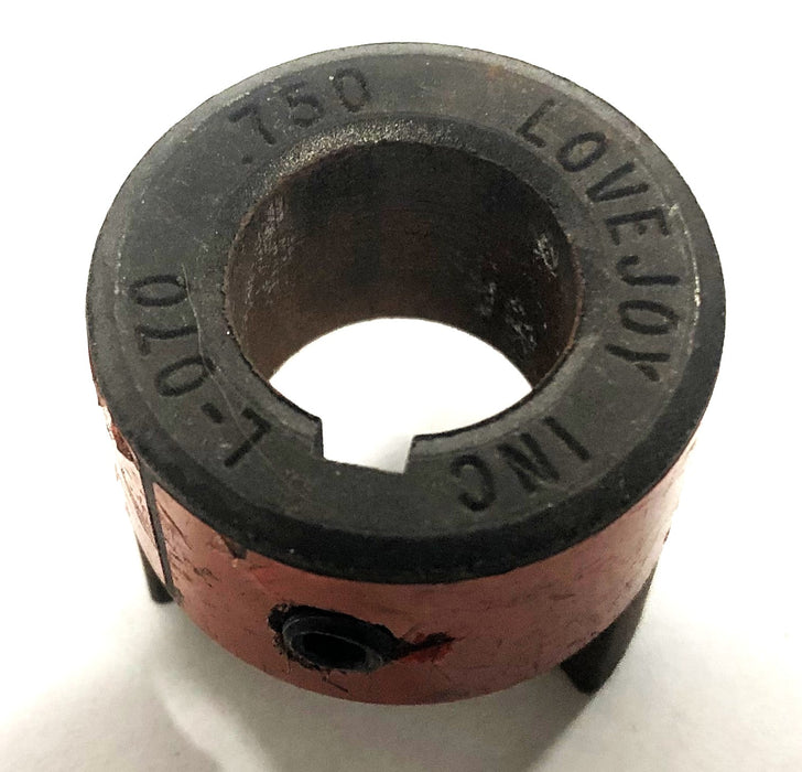 Lovejoy Jaw Coupling Hub L-070 .750 [Lot of 2] NOS
