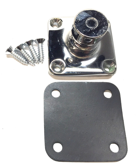 Unity 2" Square Base Deck Light Bracket Kit with Gasket and Hardware 7037 NOS