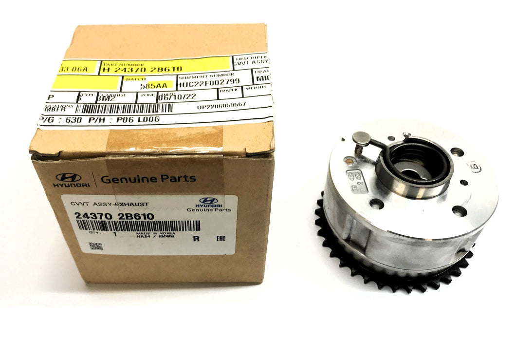 Hyundai Exhaust Camshaft CVVT Assembly 24370 2B610 NOS