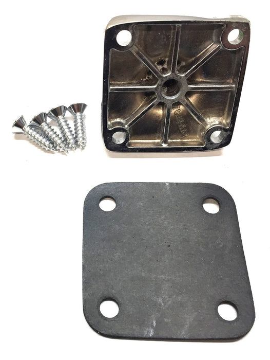 Unity 2" Square Base Deck Light Bracket Kit with Gasket and Hardware 7037 NOS