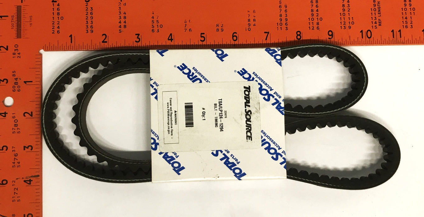 Total Source Forklift Timing Belt LP124-1294 NOS