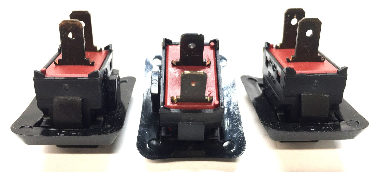 Unity Flanged Rocker Switch Kit U-7421 (090158-10-1) [Lot of 3] NOS