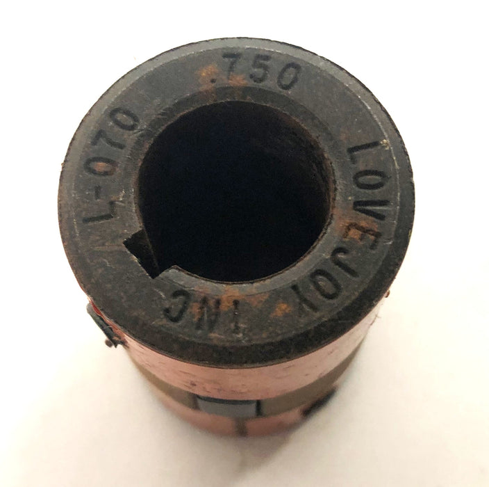 Lovejoy Jaw Coupling Hub Set L-070 .750 NOS